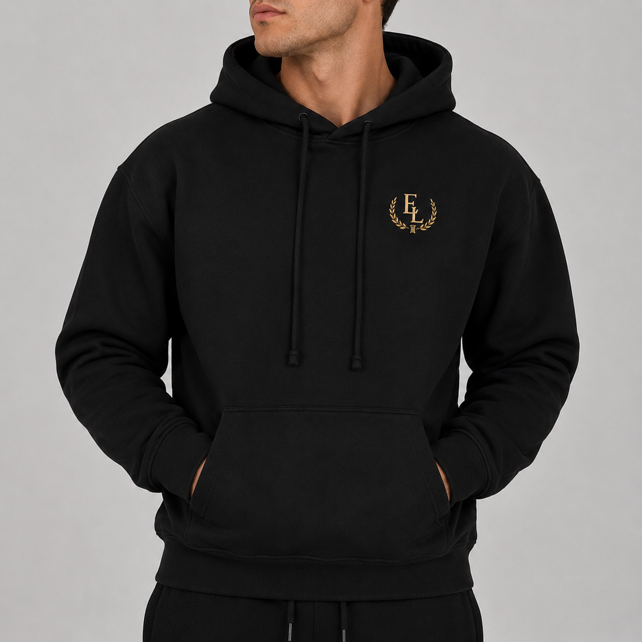 ELA ESSENTIALS HEAVYWEIGHT COTTON HOODIE #001