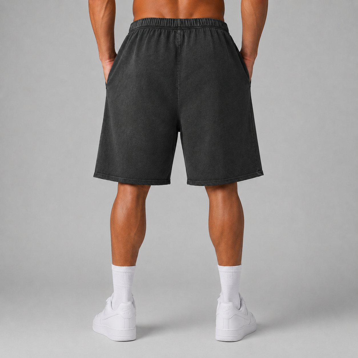 ELA ESSENTIALS RAW HEM SHORTS #001