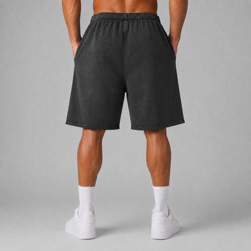 ELA ESSENTIALS RAW HEM SHORTS #001