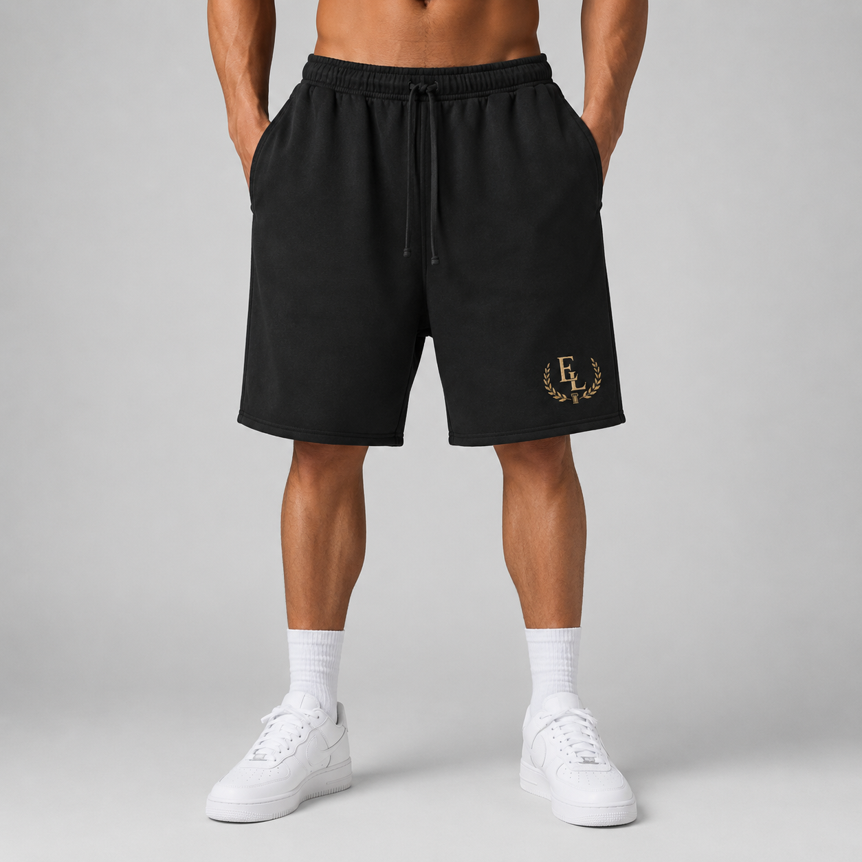 ELA ESSENTIALS RAW HEM SHORTS #001