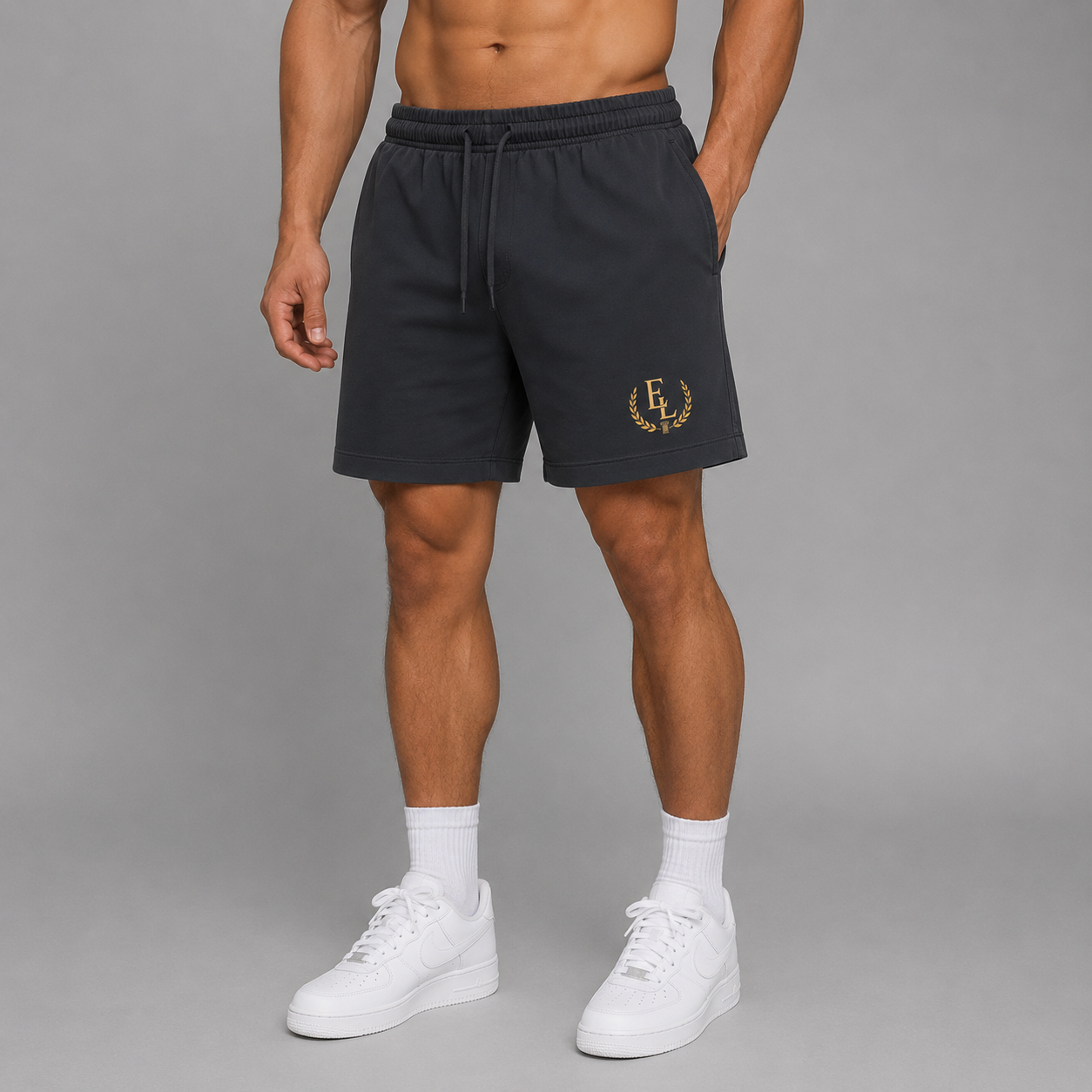 ELA ESSENTIALS VINTAGE COTTON SHORTS #001