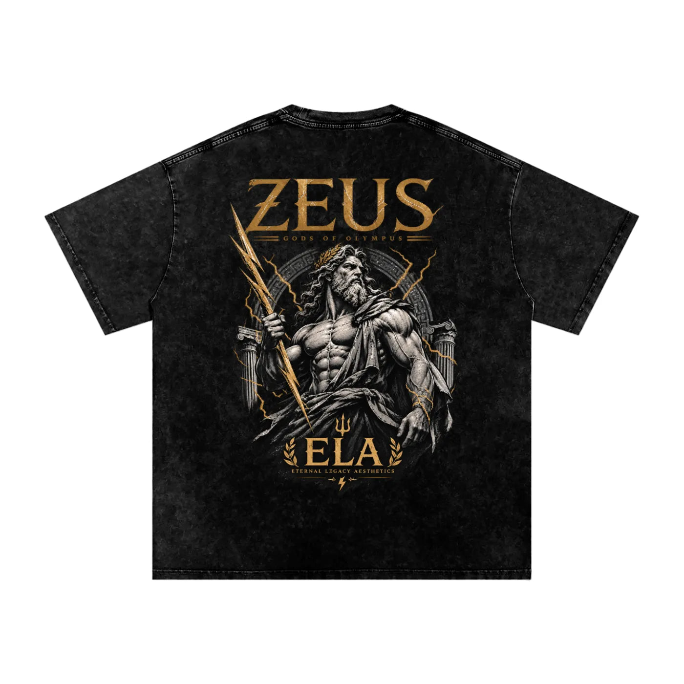 ELA GODS OF OLYMPUS: ZEUS Vol. 01 OVERSIZED COTTON GRAPHIC PUMP COVER