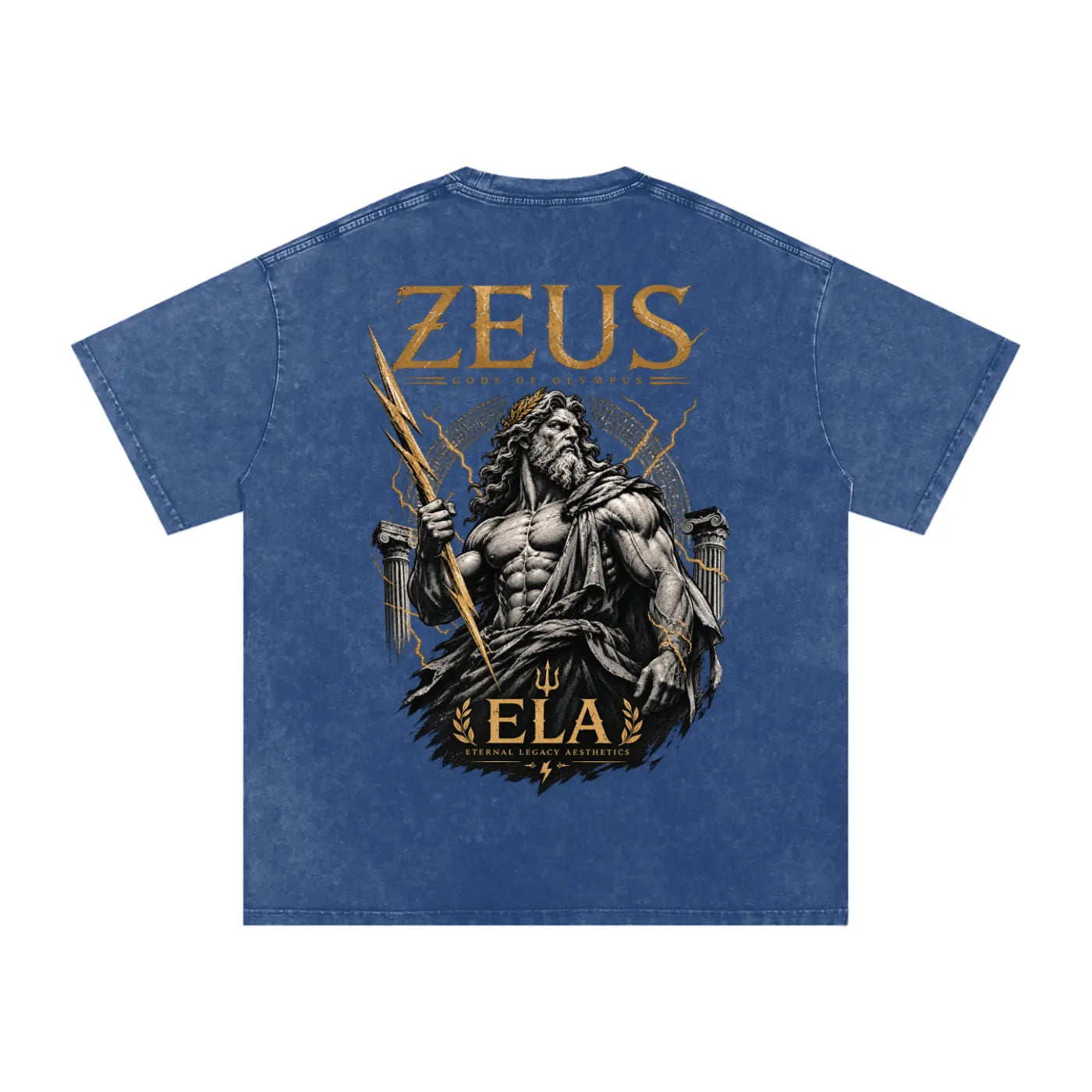 ELA GODS OF OLYMPUS: ZEUS Vol. 01 OVERSIZED COTTON GRAPHIC PUMP COVER