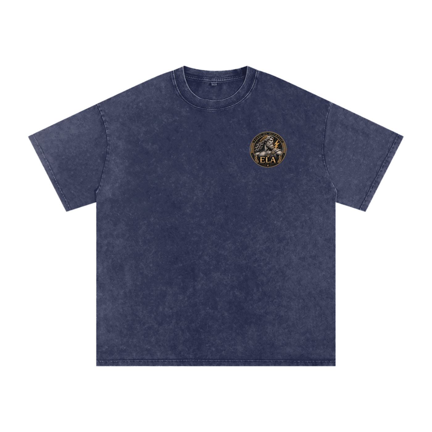 ELA GODS OF OLYMPUS: ZEUS vol. 01 OVERSIZED COTTON GRAPHIC T-SHIRT