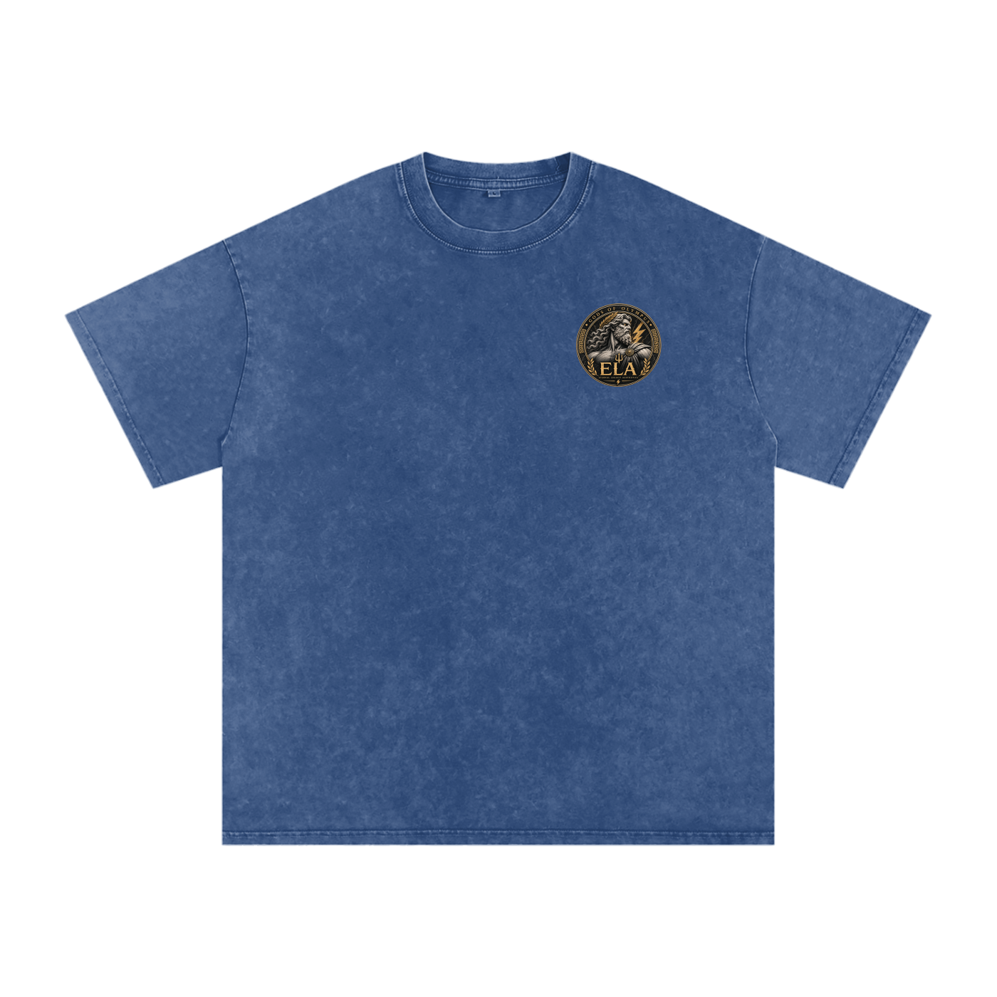 ELA GODS OF OLYMPUS: ZEUS vol. 01 OVERSIZED COTTON GRAPHIC T-SHIRT